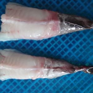 monkfish tail skin on